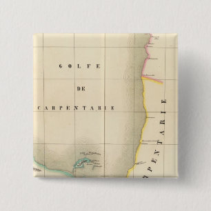 Bóton Quadrado 5.08cm Austrália Oceânia n.o 37