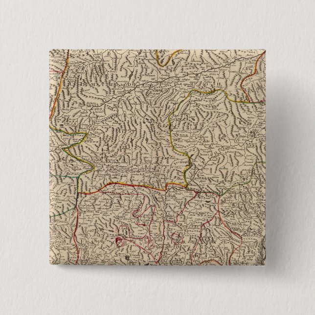 Bóton Quadrado 5.08cm Áustria (Frente)