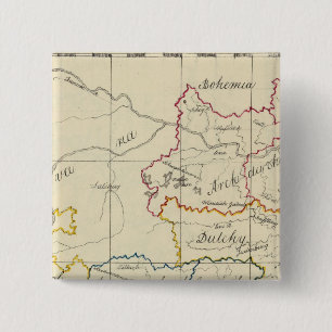 Bóton Quadrado 5.08cm Áustria 5