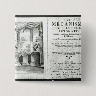 Bóton Quadrado 5.08cm Autômatos, ilustração do frontispiece