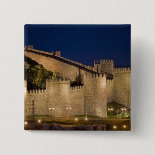 Bóton Quadrado 5.08cm Avila, Castela e Leão, Espanha