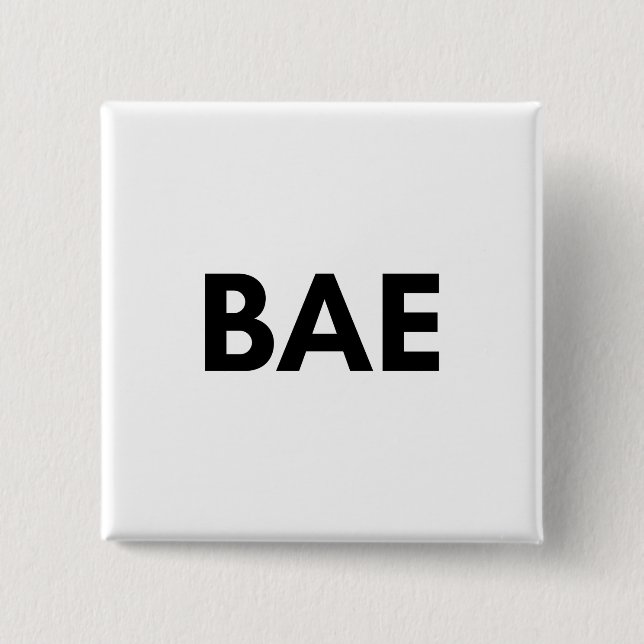 Bóton Quadrado 5.08cm bae (Frente)