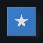 Bóton Quadrado 5.08cm Bandeira da Somália (Somália)<br><div class="desc">Produtos de Sinalizador Mundial Personalizáveis - Sinta-se livre para adicionar seu próprio texto.</div>