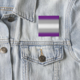 Bóton Quadrado 5.08cm Bandeira do Orgulho Greyssexual Gradiente – Bandei