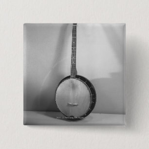 Bóton Quadrado 5.08cm Banjo B&W