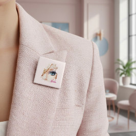 Bóton Quadrado 5.08cm Barb