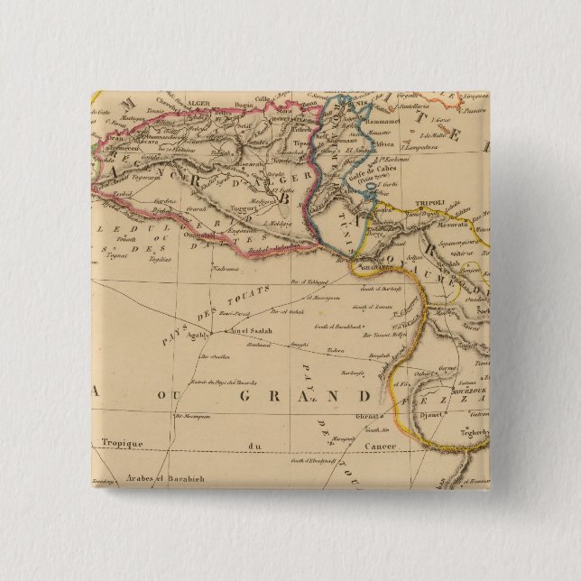 Bóton Quadrado 5.08cm barbaridade (Frente)