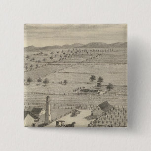 Bóton Quadrado 5.08cm Barnes res, Woodland