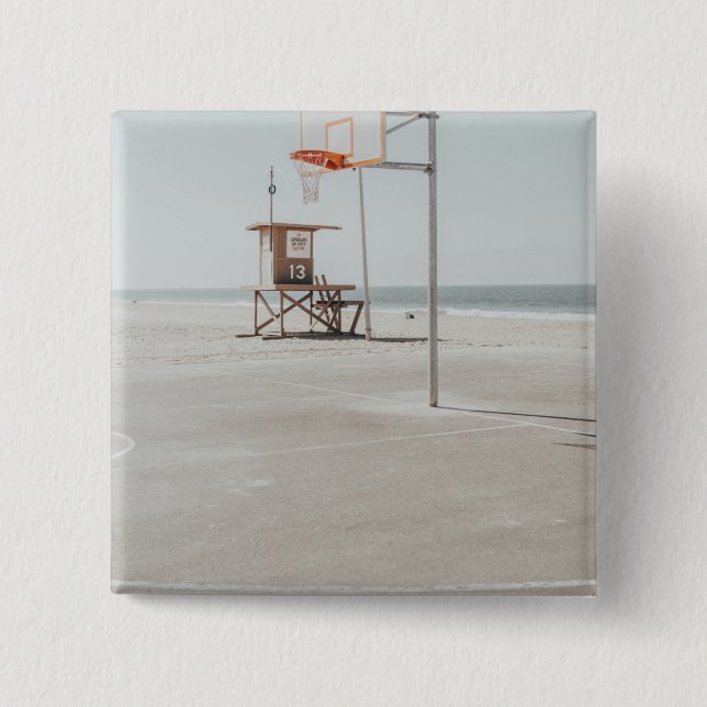 Bóton Quadrado 5.08cm Basquete (Frente)