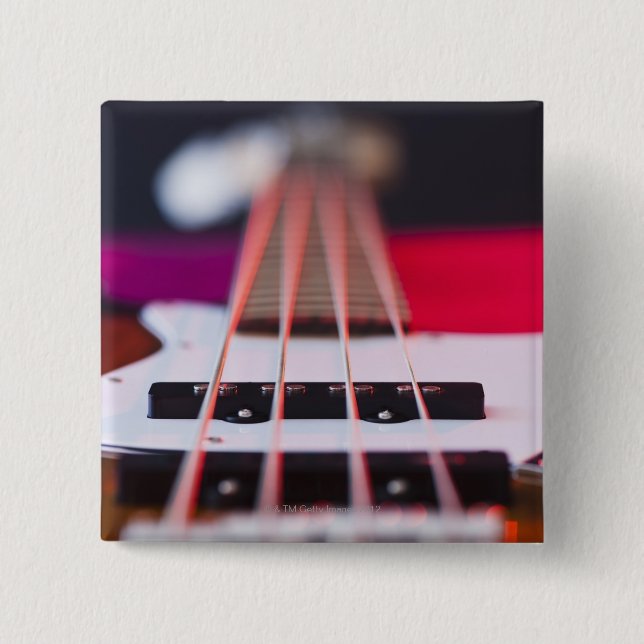 Bóton Quadrado 5.08cm Bass Guitar 3 (Frente)