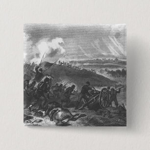 Bóton Quadrado 5.08cm Batalha de Gettysburg