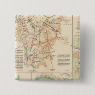 Bóton Quadrado 5.08cm Batefields Nashville, Tenn