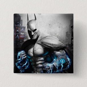 Bóton Quadrado 5.08cm Batman - Relâmpago