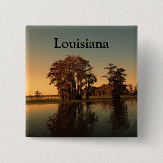 Bóton Quadrado 5.08cm Bayou da Louisiana