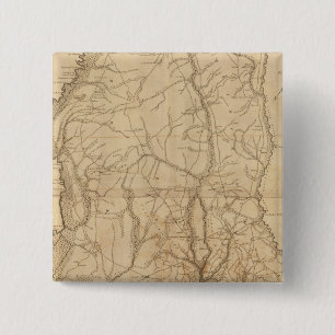 Bóton Quadrado 5.08cm Beaufort District, Carolina do Sul