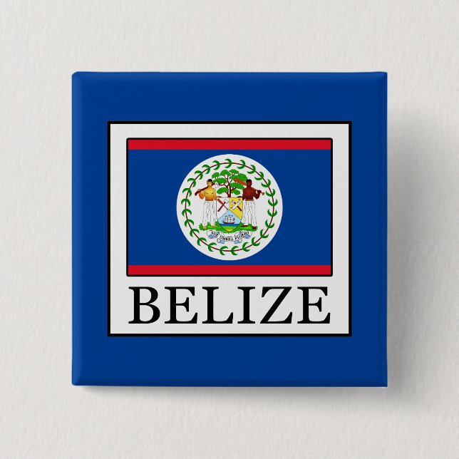 Bóton Quadrado 5.08cm Belize (Frente)