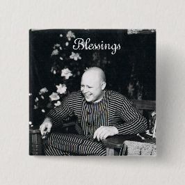 Bóton Quadrado 5.08cm Bênçãos