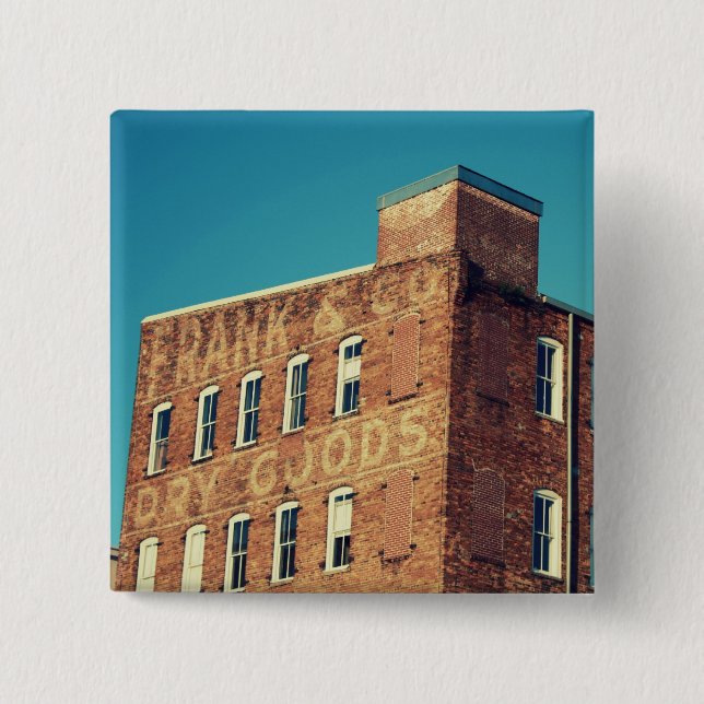 Bóton Quadrado 5.08cm Bens secos (Frente)