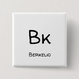 Bóton Quadrado 5.08cm Berkelio - Bk