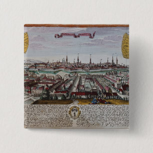 Bóton Quadrado 5.08cm Berlim
