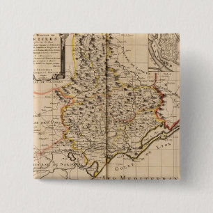 Bóton Quadrado 5.08cm Beziers França
