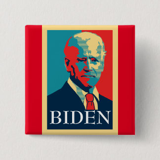 Bóton Quadrado 5.08cm Biden 2020