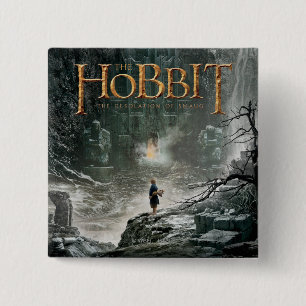 Bóton Quadrado 5.08cm BILBO BAGGINS™ na Erebor