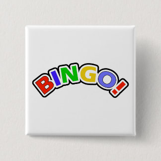 Bóton Quadrado 5.08cm Bingo