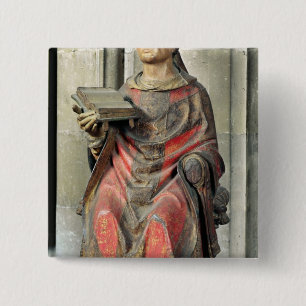 Bóton Quadrado 5.08cm Bishop de St Germain de Auxerre