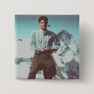 Bóton Quadrado 5.08cm Blessed Pier Giorgio Frassati