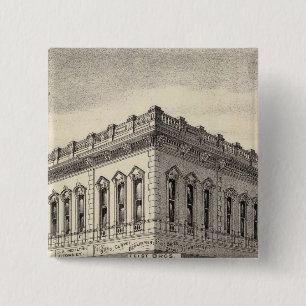 Bóton Quadrado 5.08cm Bloqueio Knox, San Jose