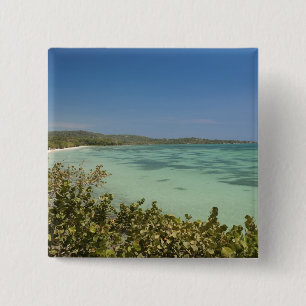 Bóton Quadrado 5.08cm Bluefields, Costa Sudoeste da Jamaica