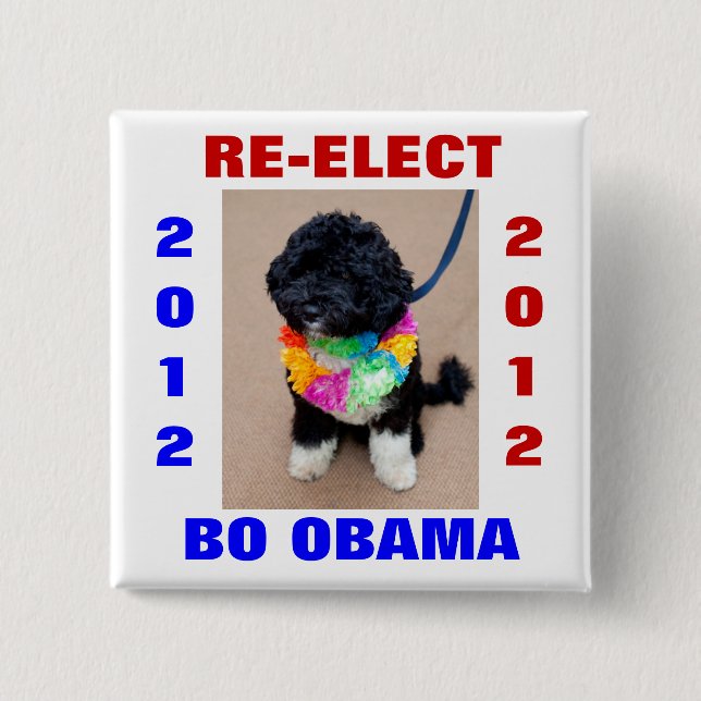 BÓTON QUADRADO 5.08CM BO OBAMA 2012 (Frente)