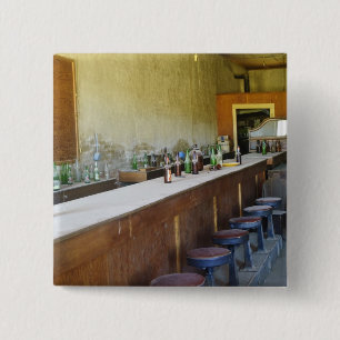 Bóton Quadrado 5.08cm Bodie State Historic Park, Califórnia, EUA 2