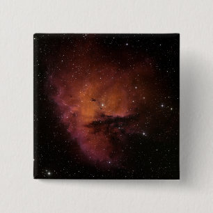 Bóton Quadrado 5.08cm Bok Globules em NGC 281