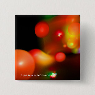 BÓTON QUADRADO 5.08CM BOLHAS DO QUANTUM