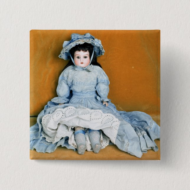 Bóton Quadrado 5.08cm Boneca (Frente)