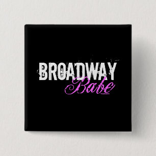 Bóton Quadrado 5.08cm Borracho de Broadway