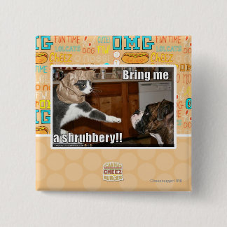 Bóton Quadrado 5.08cm Bosque