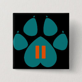 Bóton Quadrado 5.08cm Botão