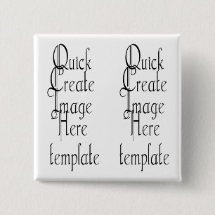 Bóton Quadrado 5.08cm Botão