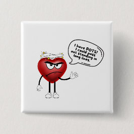 Bóton Quadrado 5.08cm Botão