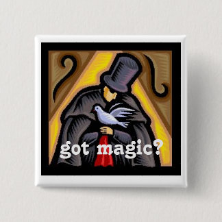 Bóton Quadrado 5.08cm botão