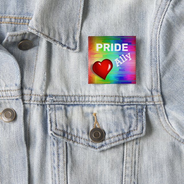 Bóton Quadrado 5.08cm Botão (In Situ)