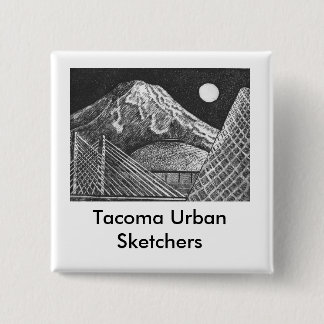 Bóton Quadrado 5.08cm Botão