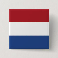 Botão com Bandeira dos Países Baixos