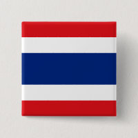 Botão da bandeira de Tailândia