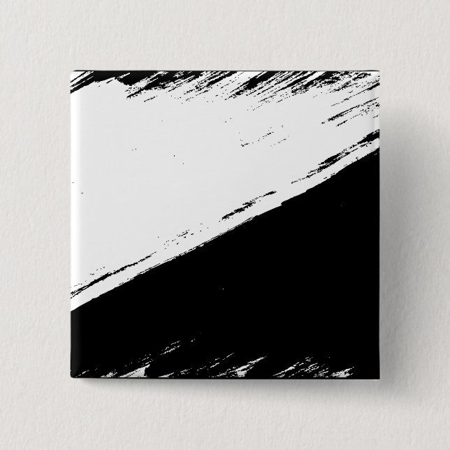 Bóton Quadrado 5.08cm botão da bandeira do Anarcho-pacifismo (Frente)