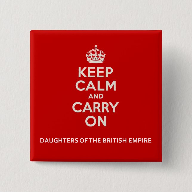 Bóton Quadrado 5.08cm Botão da conferência de DBE (Frente)