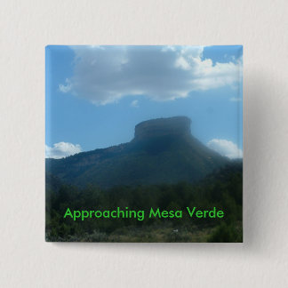 Bóton Quadrado 5.08cm Botão de aproximação do Mesa Verde